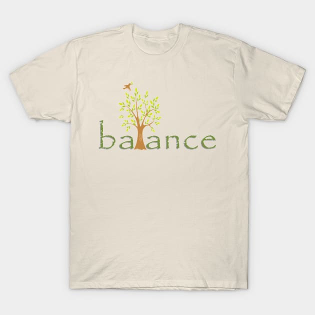 Balance T-Shirt by Izmet